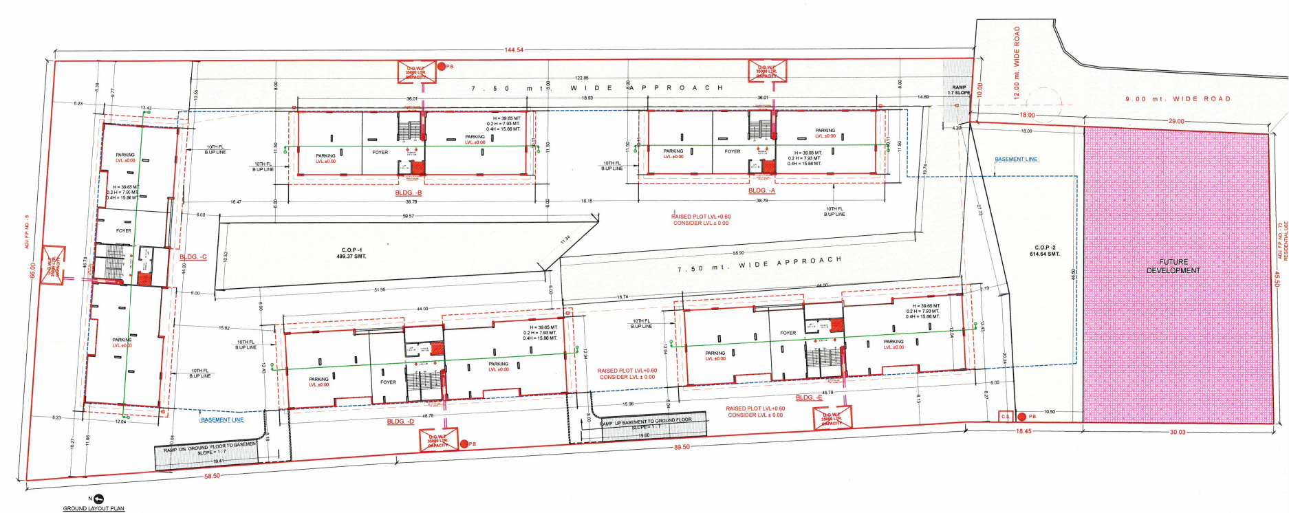 oriana residency Layout Plan