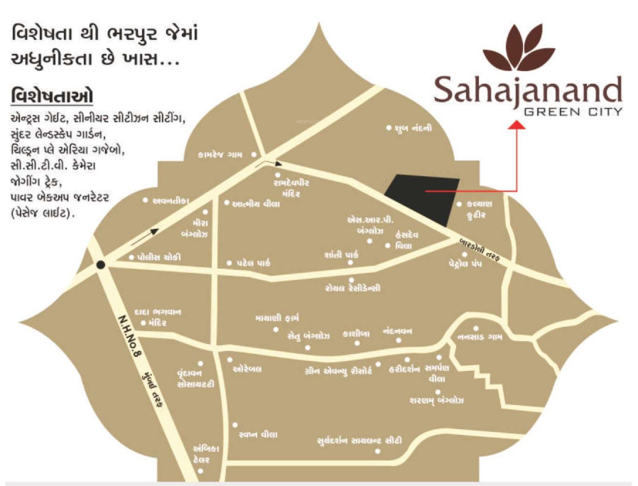 green city Location Plan