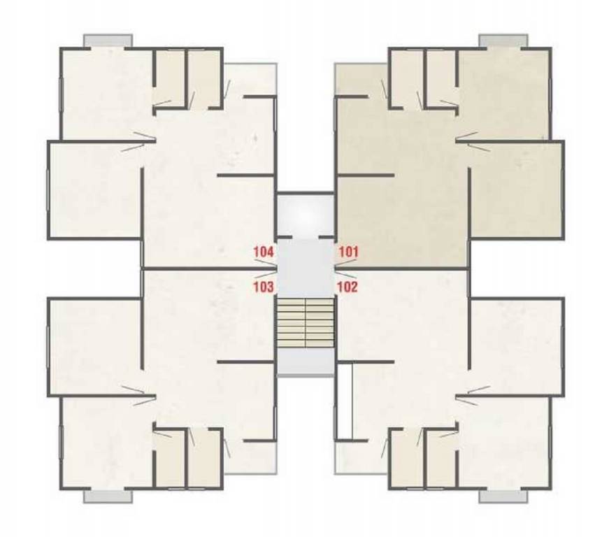  nathdwar villa Cluster Plan