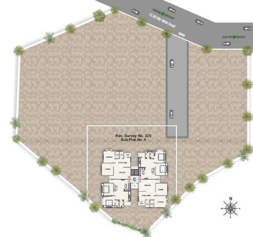  nathdwar villa Master Plan