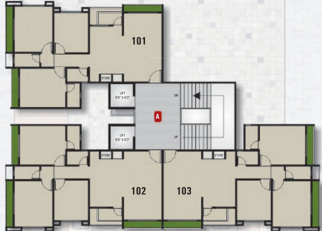 Images for Cluster Plan of Unique Meera Homes