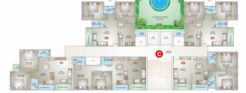 Images for Cluster Plan of Harsh Builcorp Vacanza Homes