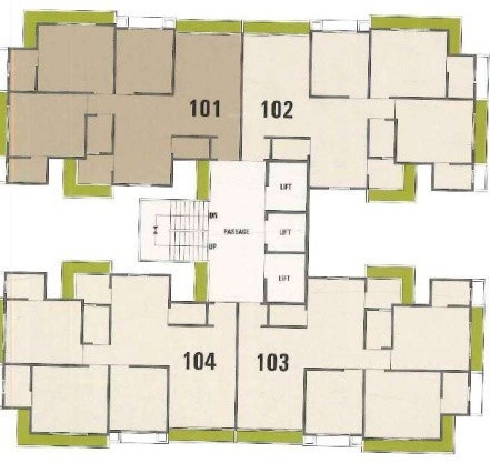  heights Building A Cluster Plan