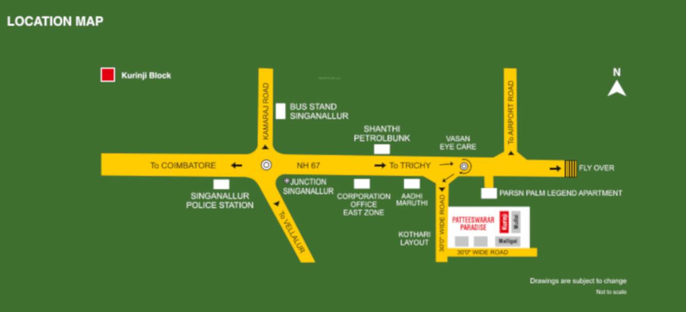 Images for Location Plan of PATEESWARA DEVELOPERS Kurinji