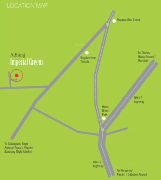Images for Location Plan of P N Adhiraj Imperial Greens
