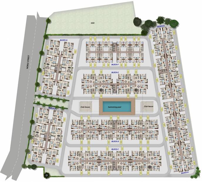 Images for Site Plan of Casagrand Aristo