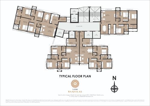  shree-vasari-hill-sale-building Laxmi Splendour Cluster Plan for Typical Floor