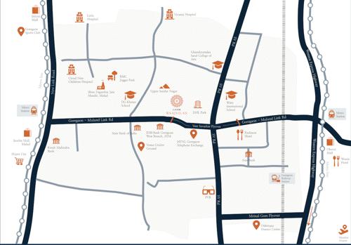  shree-vasari-hill-sale-building Location Plan