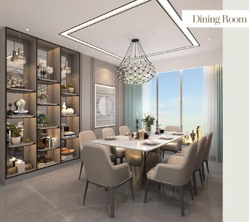  shree-vasari-hill-sale-building Dining Area