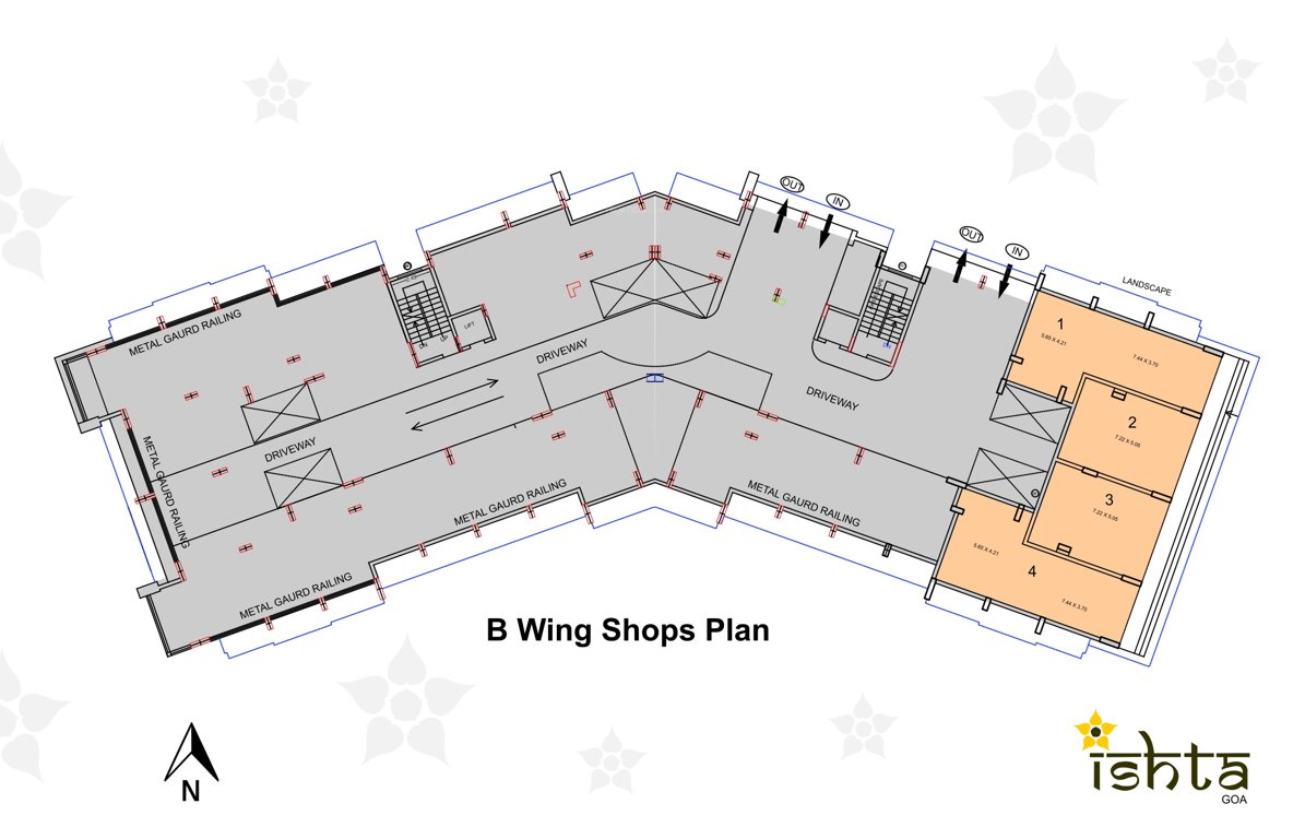  ishta goa phase i building b Cluster Plan