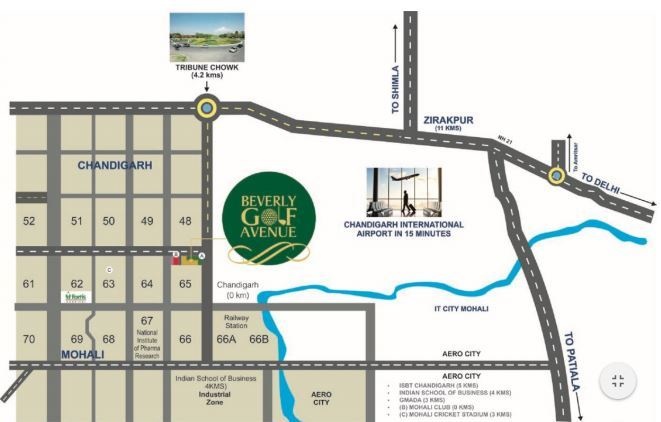  beverly golf avenue phase 2 Location Plan