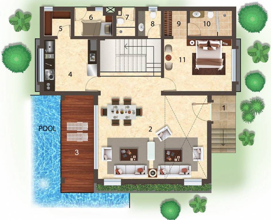 Images for Cluster Plan of Glimpse Villas