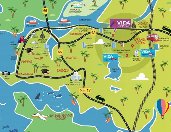 Images for Location Plan of Expat Vida Uptown Goa Row House Phase 1