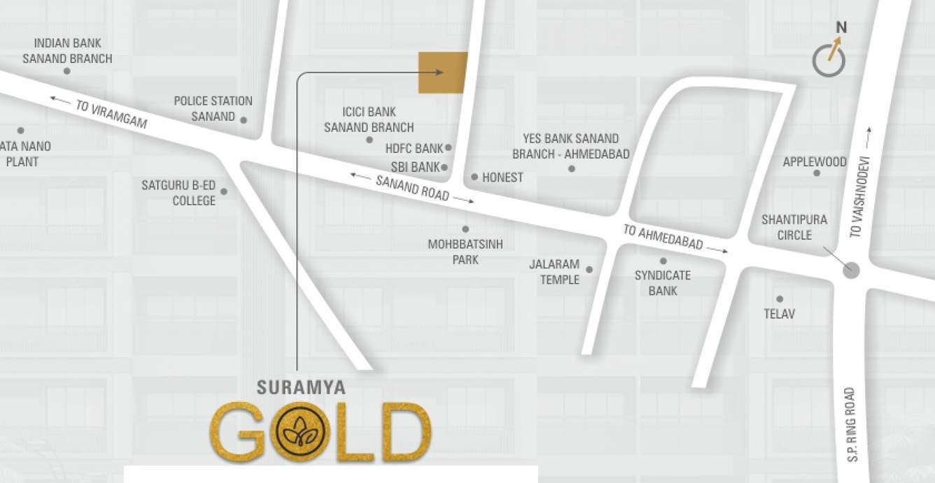 Images for Location Plan of Shubh Suramya Gold
