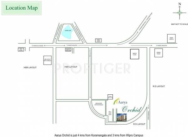Images for Location Plan of Aarya Aarya Orchid