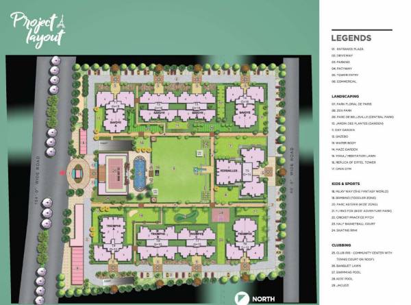 Layout Plan la-parisian Layout Plan