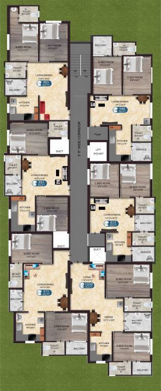 Images for Cluster Plan of The Nest Nest Charm