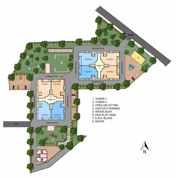  edenwood-towers Layout Plan