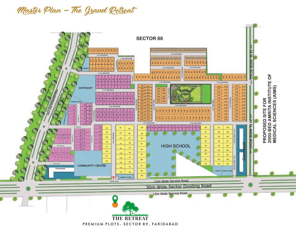  the grand retreat Master Plan