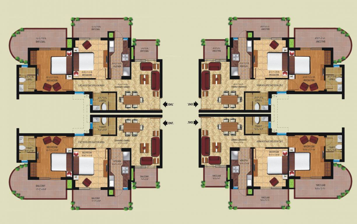 royal heritage Cluster Plan