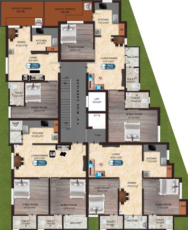 Images for Cluster Plan of The Nest Nest Fame