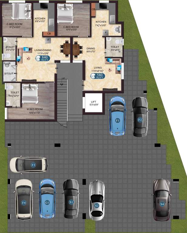 Images for Cluster Plan of The Nest Nest Fame