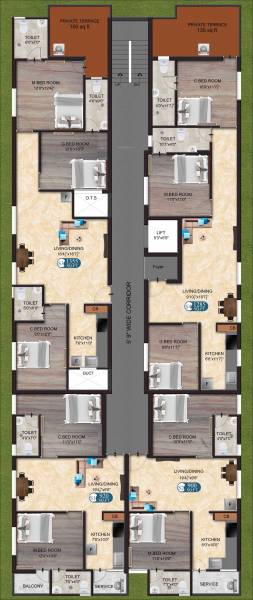 Images for Cluster Plan of The Nest Nest Heritage
