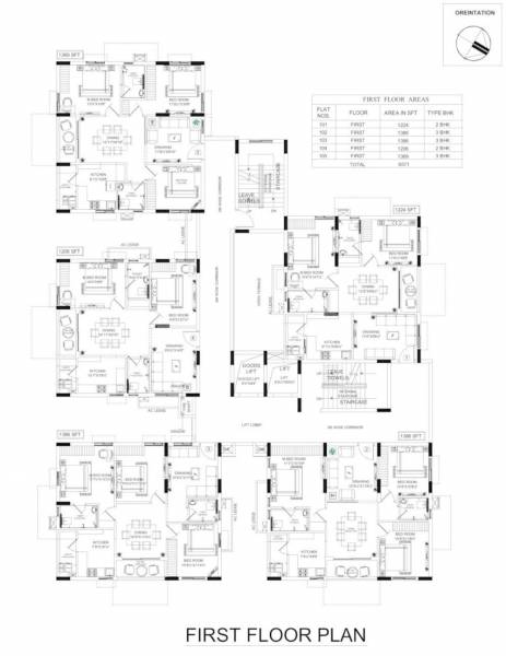SS Pinnacle Cluster Plan for 1st Floor ss-pinnacle SS Pinnacle Cluster Plan for 1st Floor