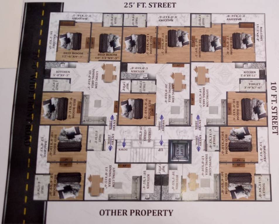 Images for Cluster Plan of Siddhi Homes