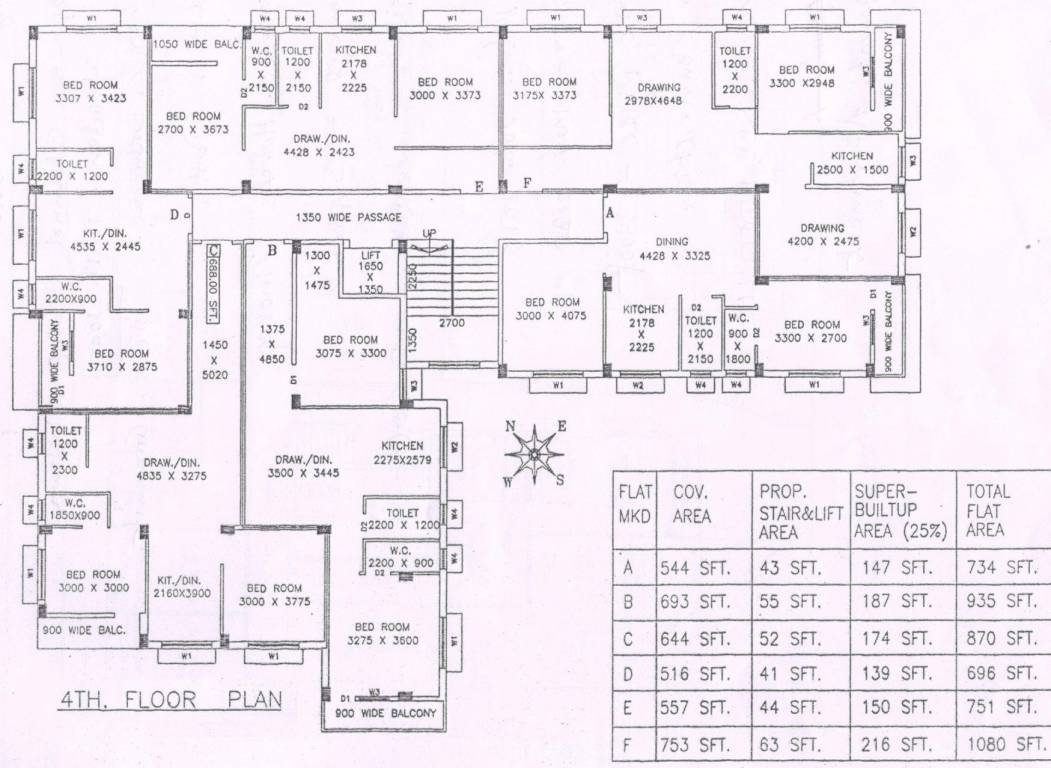 Images for Cluster Plan of D B Bhagawati Apartment