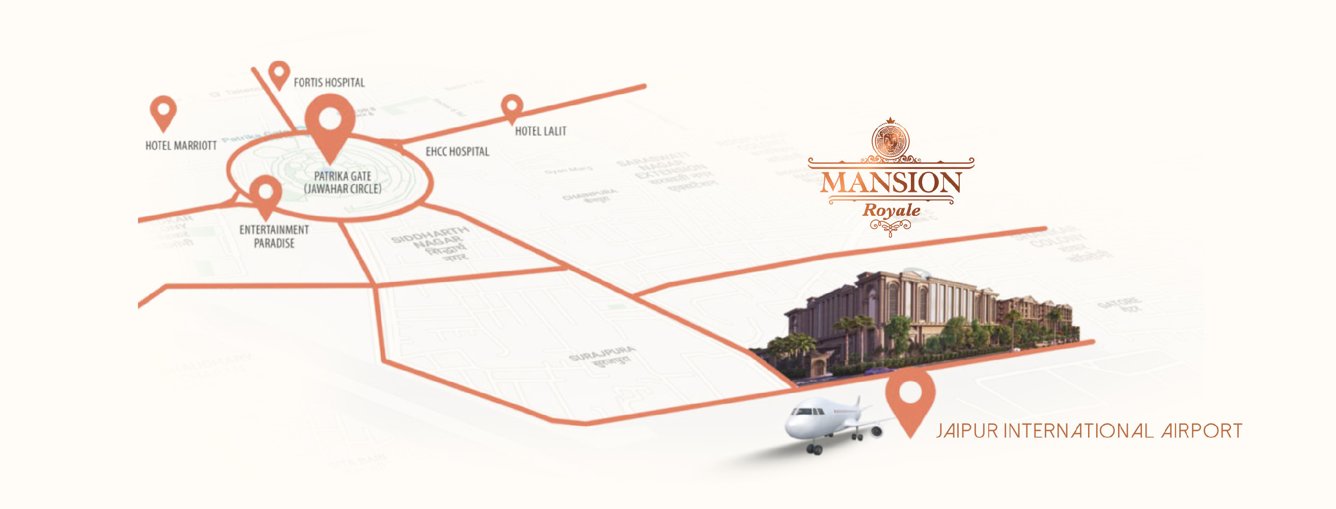  mansion royale Location Plan