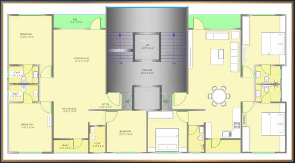  green-leaf-exotica Cluster Plan