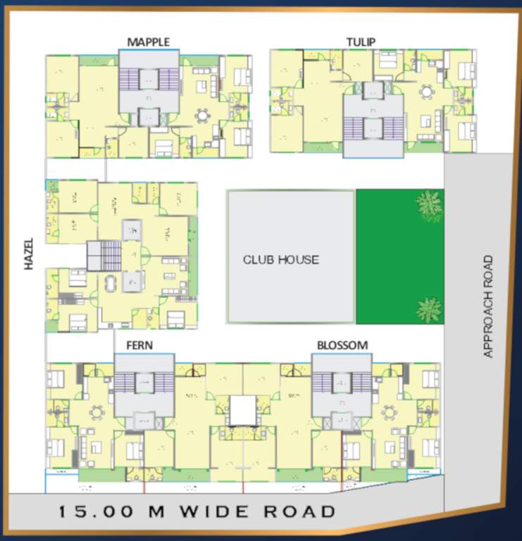  green leaf exotica Layout Plan