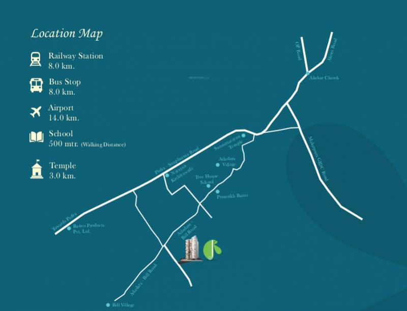  pratham-riviera-phase-3 Location Plan