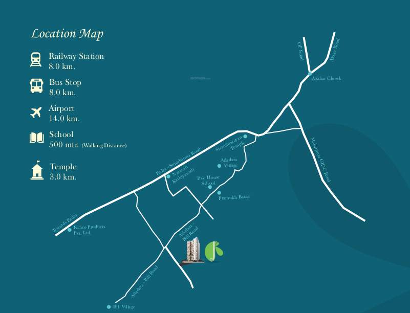  pratham riviera phase 3 Location Plan