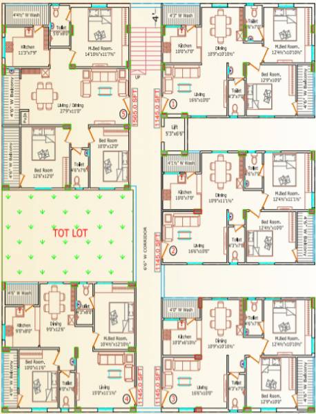  arcade SRIRAM ARCADE Cluster Plan