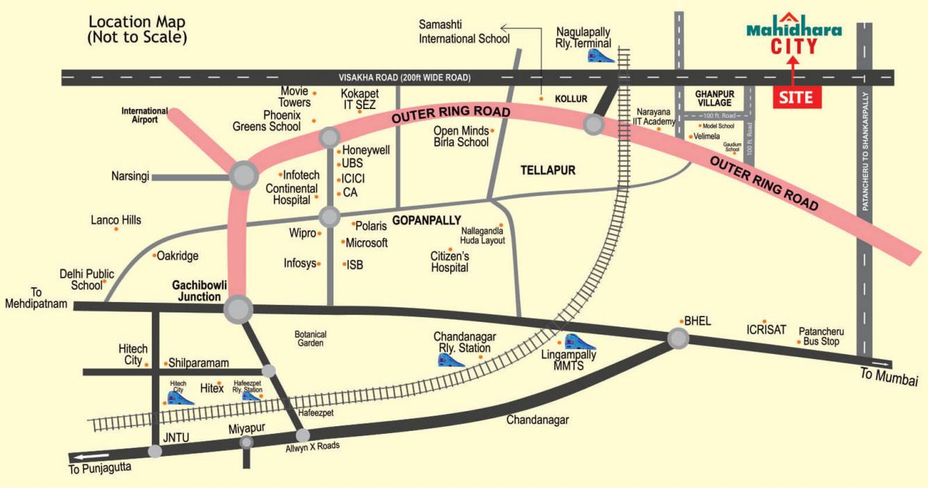 Images for Location Plan of Mahidhara City