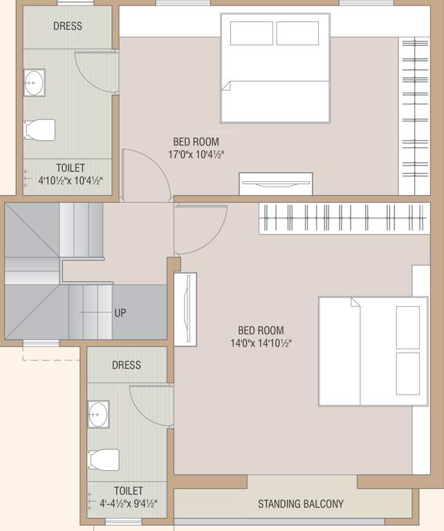  auro vista ii Type  B First Floor