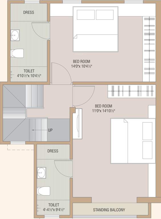  auro vista ii Type  D First Floor