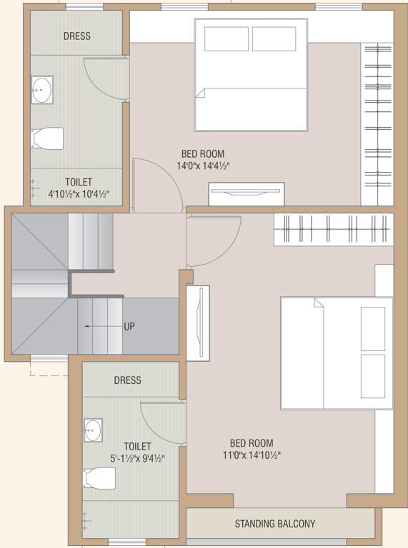  auro vista ii Type  A First Floor