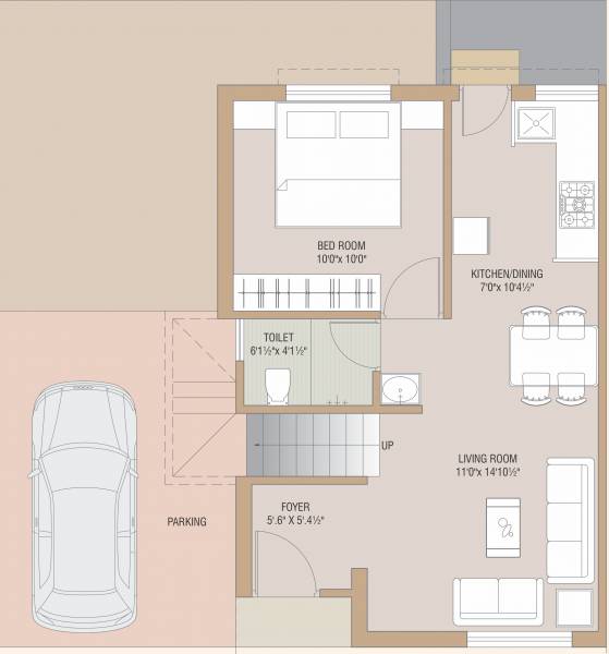  auro-vista-ii Type  A Ground Floor