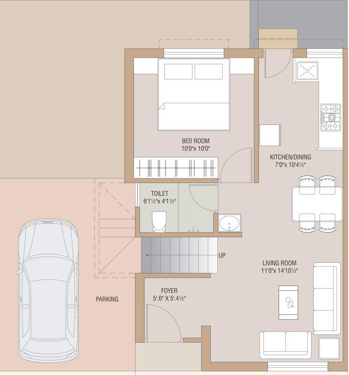  auro vista ii Type  A Ground Floor