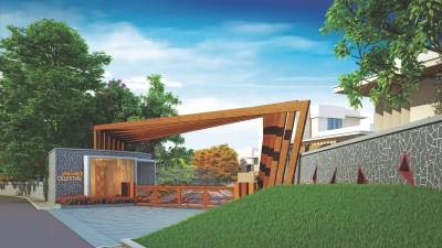  celestial Entrance Gate Security Cabin