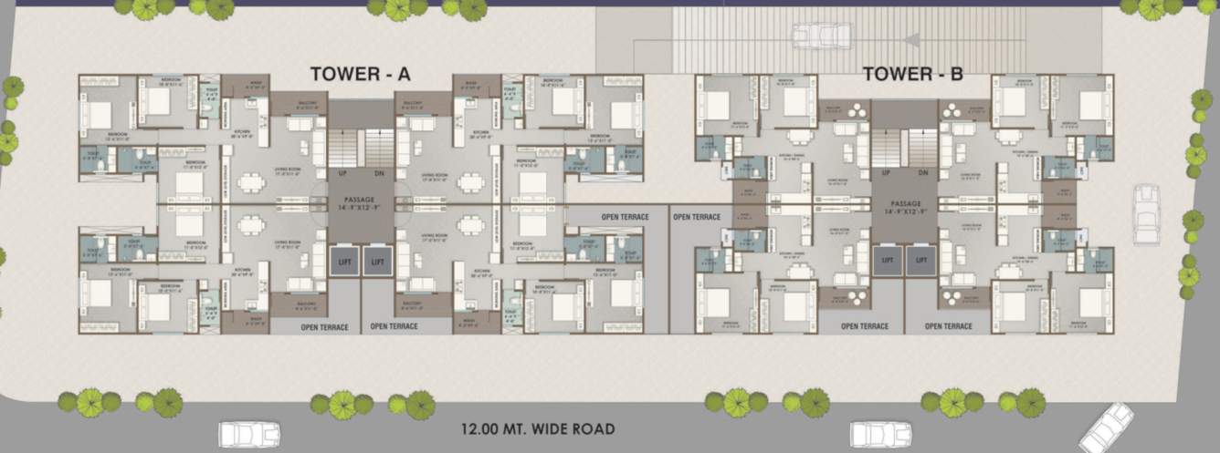  n crest Layout Plan