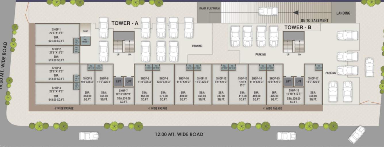  n crest Layout Plan