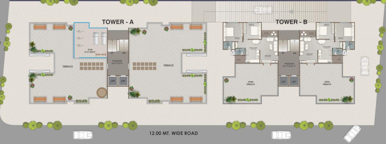  n crest Layout Plan