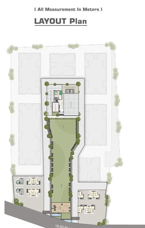  sairang heights c tower Layout Plan
