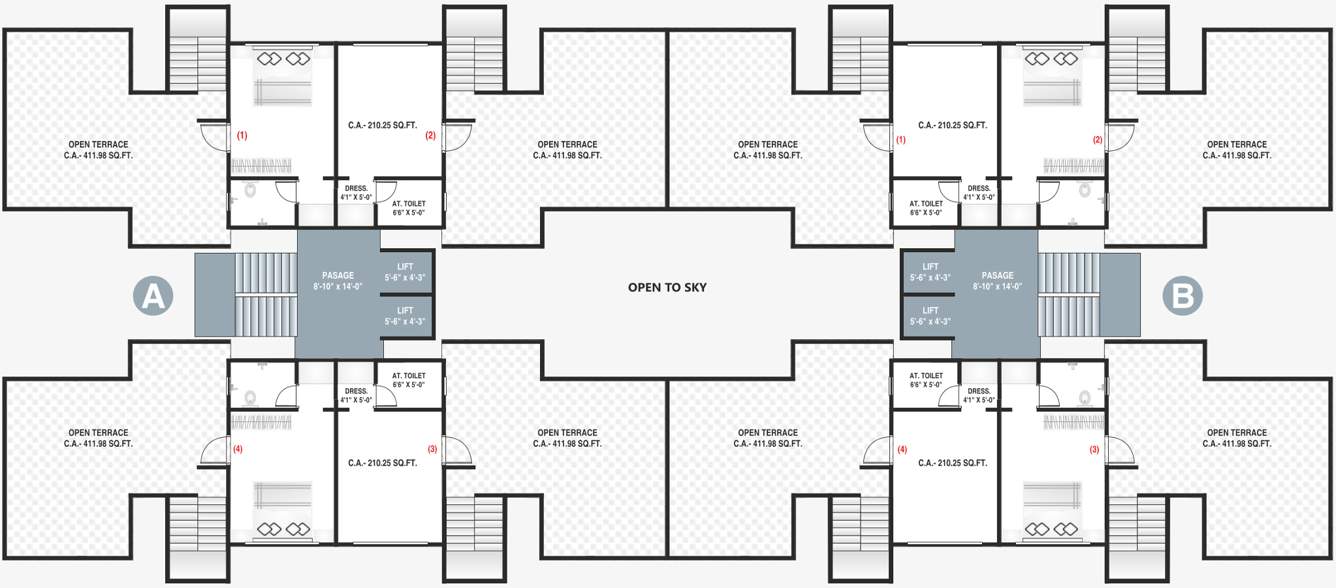 Images for Cluster Plan of DND Shree Shiddhnath Enclave