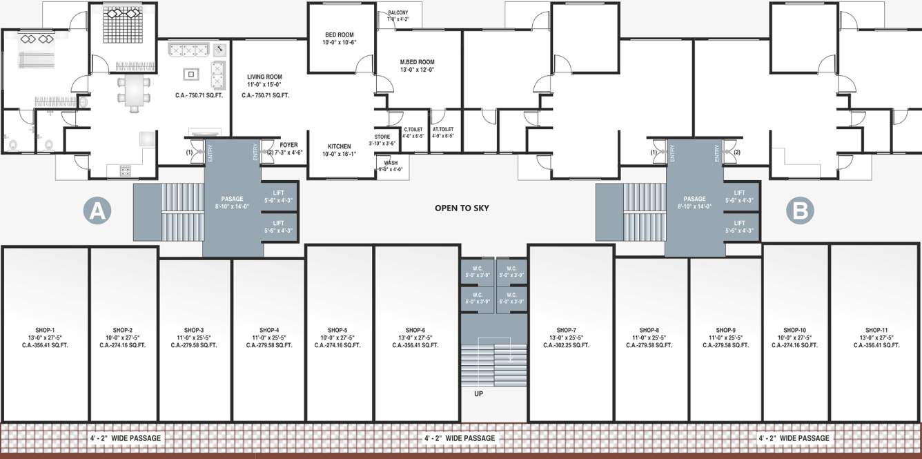 Images for Cluster Plan of DND Shree Shiddhnath Enclave