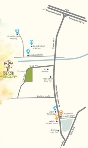 Location Plan glade-mercury Location Plan
